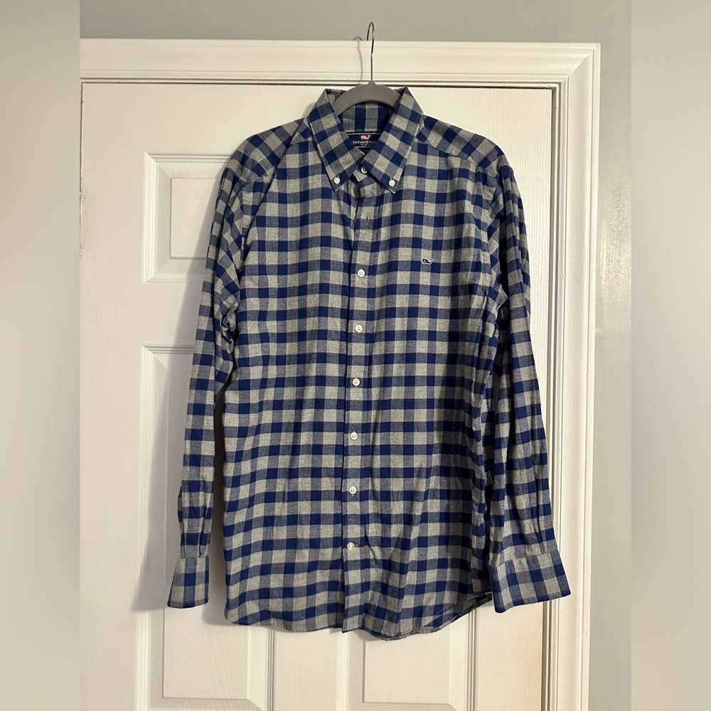 Men’s flannel Vineyard Vines Slim Fit Whale Shirt